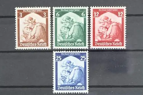 Deutsches Reich, MiNr. 565-568, Falz - 624888