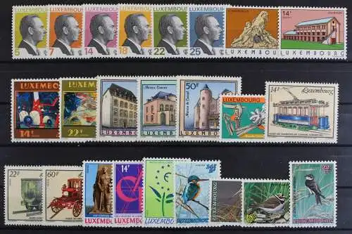 Luxemburg, MiNr. 1310-1333, Jahrgang 1993, postfrisch - 622761