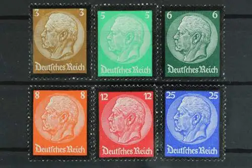 Deutsches Reich, MiNr. 548-553, Falz - 624886