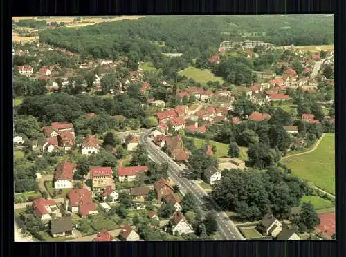 Fallingbostel, Blick auf den Ort, Luftaufnahme - 417211