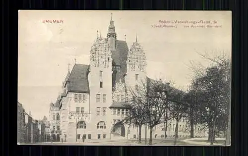 Bremen, Polizei-Verwaltungs-Gebäude - 416622