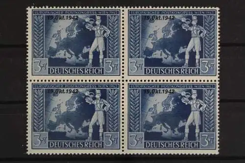 Deutsches Reich, MiNr. 823, 4er Block, postfrisch - 625295