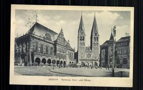 Bremen, Rathaus, Dom, Börse - 416652