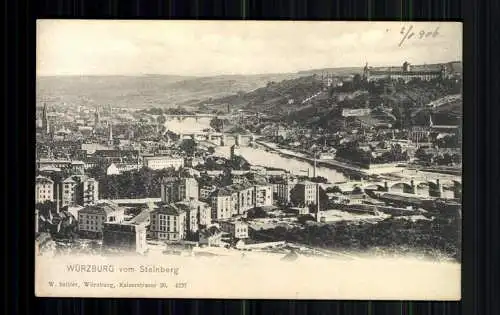 Würzburg, vom Steinberg gesehen - 416861