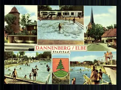 Dannenberg / Elbe, Stadtbad, Wappen - 417037