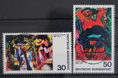 Deutschland (BRD), MiNr. 816-817, zentrische Stempel, gestempelt - 627177