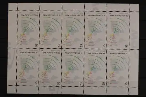 Deutschland, MiNr. 2334, Kleinbogen Deutsche Welle, postfrisch - 630554