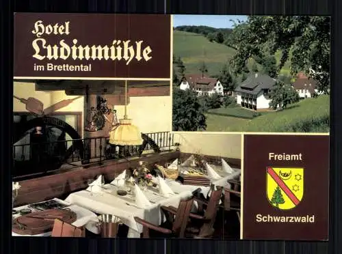 Freiamt (Schwarzwald), Gasthof "Ludinmühle", Wappen - 417845