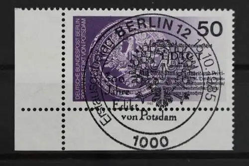 Berlin, MiNr. 743, Ecke links unten, ESST - 626690