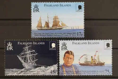 Falklandinseln, Schiffe, MiNr. 776-778, postfrisch - 628931