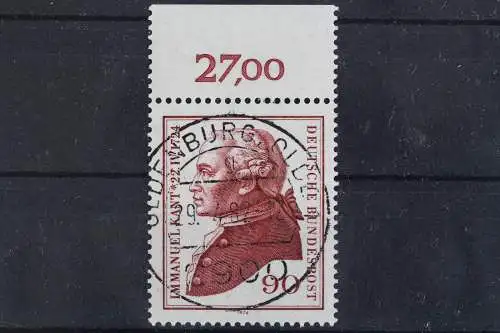 Deutschland (BRD), MiNr. 806, Oberrand, zentr. Stempel, gestempelt - 626496