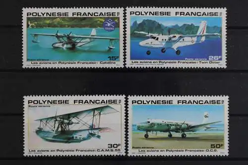 Franz. Polynesien, Flugzeuge, MiNr. 318-321, postfrisch - 629979