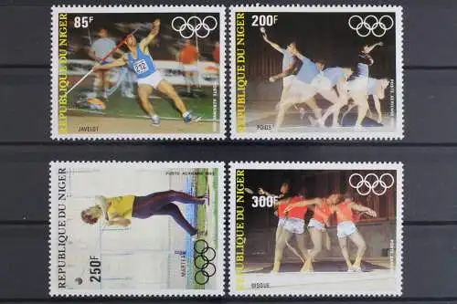 Niger, Olympiade, MiNr. 846-849, postfrisch - 630133