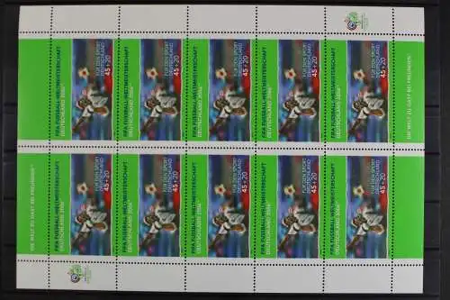 Deutschland, MiNr. 2324, Kleinbogen Fußball WM 2006, postfrisch - 630545