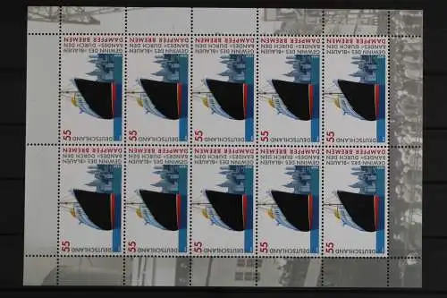 Deutschland (BRD), MiNr. 2412, Kleinbogen Blaues Band, postfrisch - 630617