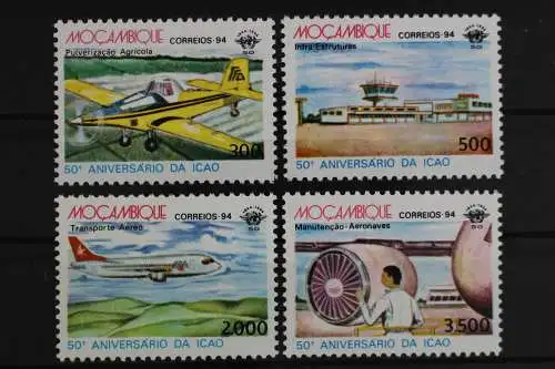 Mocambique, Flugzeuge, MiNr. 1317-1320, postfrisch - 630338