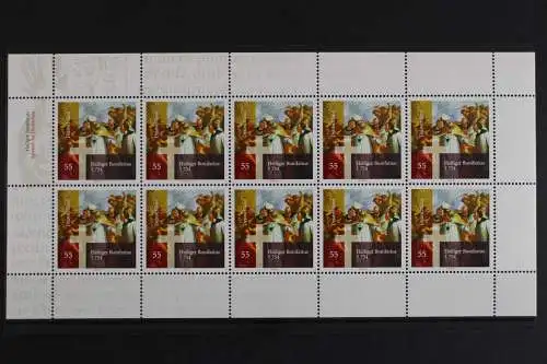 Deutschland, MiNr. 2401, Kleinbogen hl. Bonifatius, postfrisch - 630606