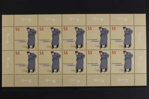 Deutschland (BRD), MiNr. 2559, Kleinbogen Köpenick, postfrisch - 630736