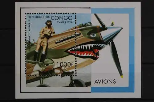 Kongo-Brazzaville, Flugzeuge, MiNr. Block 132, postfrisch - 630299