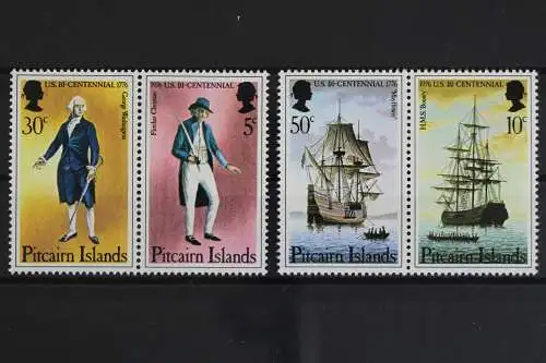 Pitcairn, MiNr. 156-159, Paare, Schiffe, postfrisch - 633624