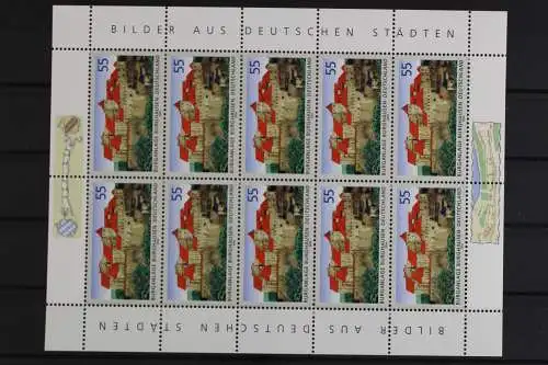 Deutschland, MiNr. 2548, Kleinbogen Deutsche Städte, postfrisch - 630727