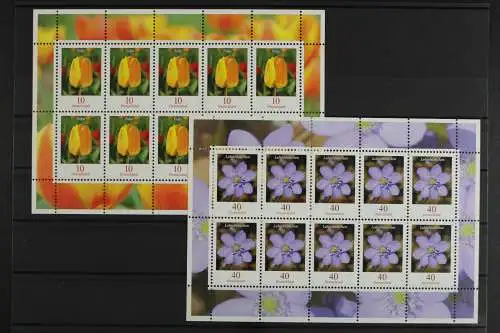 Deutschland, MiNr. 2484-2485, KB Tulpe & Leberblümchen, postfrisch - 630675