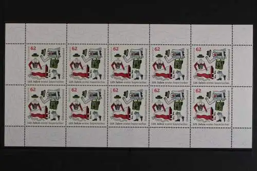 Deutschland, MiNr. 3159, Kleinbogen, Trachten, postfrisch - 631333