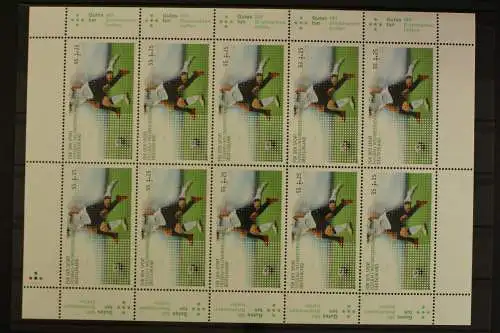 Deutschland, MiNr. 2788, Kleinbogen, Fußball, postfrisch - 631178