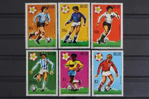 Belize, MiNr. 614-619, Fußball WM 1982, postfrisch - 631672