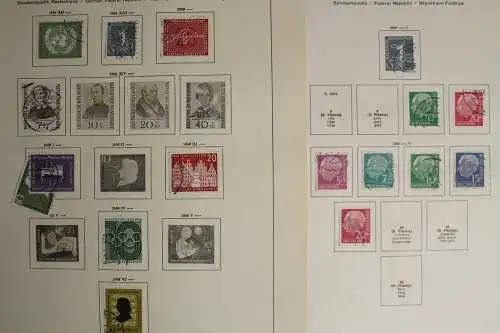 Deutschland (BRD) 1951-1959, gestempelte Sammlung - 702690