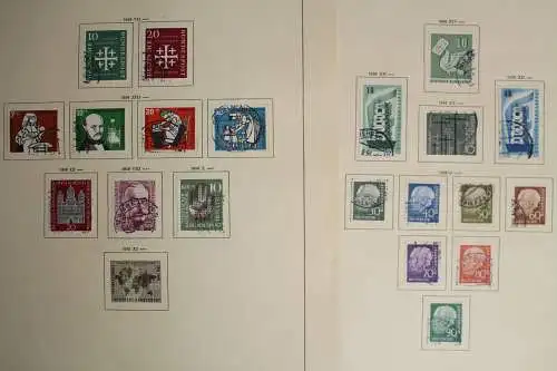 Deutschland (BRD) 1951-1959, gestempelte Sammlung - 702690