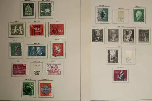 Deutschland (BRD) 1951-1959, gestempelte Sammlung - 702690