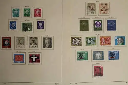 Deutschland (BRD) 1951-1959, gestempelte Sammlung - 702690