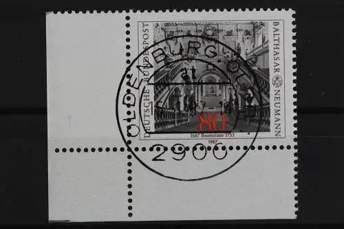 Deutschland (BRD), MiNr. 1307, Ecke li. unten, zentrischer Stempel, EST - 632198