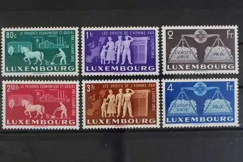 Luxemburg, MiNr. 478-483, postfrisch - 631815