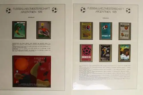 Fussballweltmeisterschaft Argentinien 1978, im Lindner Vordruck - 702775