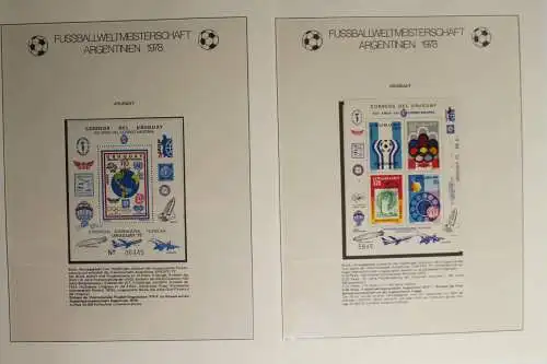 Fussballweltmeisterschaft Argentinien 1978, im Lindner Vordruck - 702775