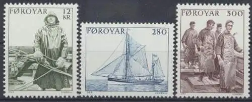 Färöer, MiNr. 103-105, postfrisch - 693999