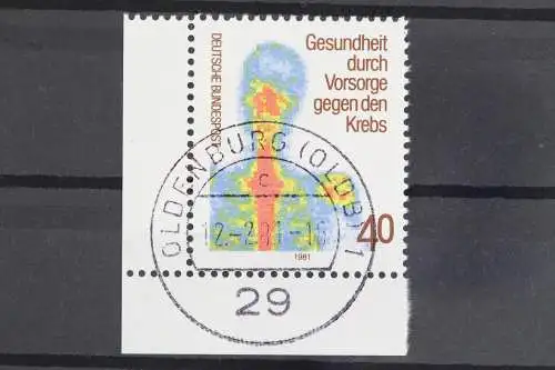 Deutschland (BRD), MiNr. 1189, Ecke li. unten, gestempelt - 632181