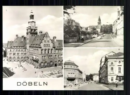 Döbeln/Sa., Rathaus, Rosa-Luxemburg-Straße, Straße der Befreiung - 418715