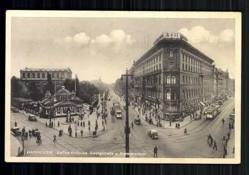 Hannover, Kaffee Kröpke, Georgstraße u. Karmarschstraße - 418817