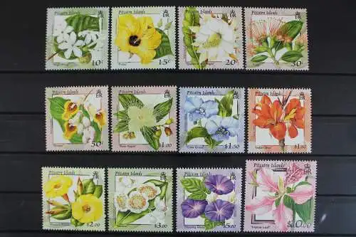 Pitcairn, MiNr. 552-563, Blumen, Blüten, postfrisch - 633684