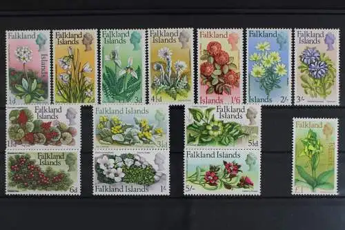 Falklandinseln, MiNr. 161-174, Blumen, postfrisch - 634381