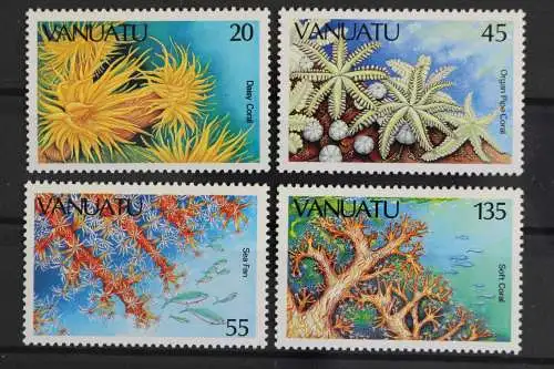 Vanuatu, MiNr. 732-735, Meerestiere II, postfrisch - 632836