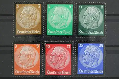 Deutsches Reich, MiNr. 548-553, postfrisch - 631492