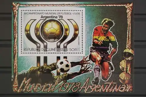 Guinea-Bissau, MiNr. Block 89, Fußball WM 78, postfrisch - 631580