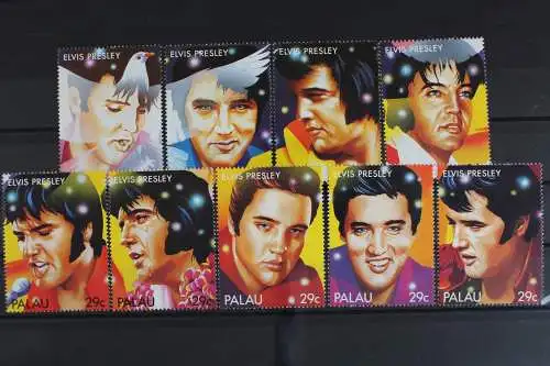 Palau, MiNr. 581-589, Elvis Presley, postfrisch - 634354