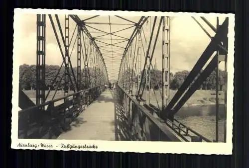 Nienburg, Fußgängerbrücke - 418062