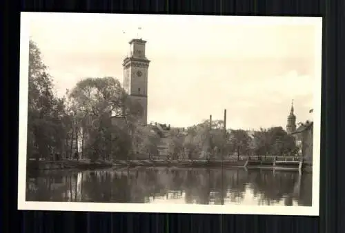 Altenburg, Thüringen, Teich und Kunstturm - 418078