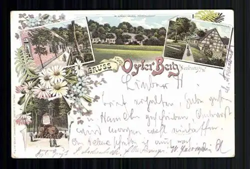 Oyler Berg, LK Nienburg, Restaurant W. Strassburg, Wassermühle - 417975